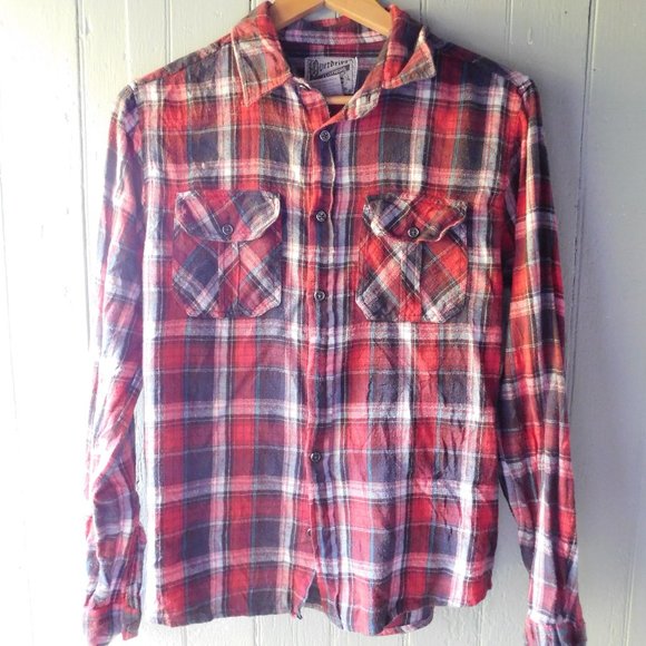 🦔 Apple Picking Farm Flannel Shirt - Picture 1 of 14